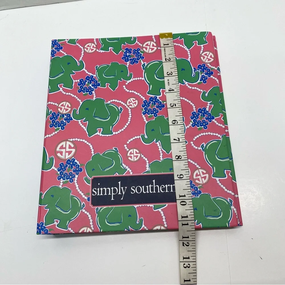 Simply Southern Notebook Journal Calendar Removed Pursuit of Preppiness Elephant